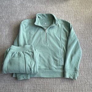 Y2K Women's Tommy Bahama Sage Green Jumpsuit